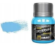 AMMO by MIG Jimenez AMMO MIG DIO DRYBRUSH dažai Vidutinė mėlyna 40 ml (0614)