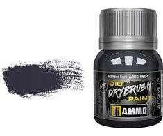AMMO by MIG Jimenez AMMO MIG Drybrush Panzer Pilkas 40 ml – sendinimo dažai 0604