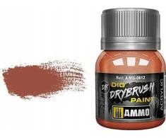 AMMO by MIG Jimenez AMMO MIG DRYBRUSH rūdžių dažai sendinimui, 40 ml (0612)