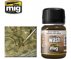 AMMO by MIG Jimenez AMMO MIG rudas sendinimo ploviklis vokiečių Dunkelgelb tankams, 35 ml