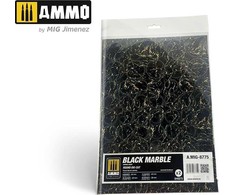 Vallejo Ammo: Juodas Marble - Round Die-Cut (2)