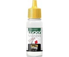 AMMO by MIG Jimenez AMMO MIG Lucky Varnish blizgus akrilinis lakas 17 ml (2057)