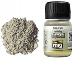 AMMO by MIG Jimenez AMMO MIG pigmentas Concrete 3010, 35 ml – šviesiai pilkas betono dulkėms