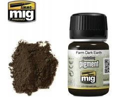 AMMO by MIG Jimenez AMMO MIG pigmentas Farm Dark Earth 35 ml modeliavimo (3027)