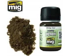 AMMO by MIG Jimenez AMMO MIG pigmentas Winter Soil, 35 ml – tamsi žemė maketams A.MIG-3029