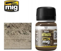 AMMO by MIG Jimenez AMMO MIG EARTH emalis – žemės/purvo sendinimo efektas, 35 ml (A.MIG-1403)