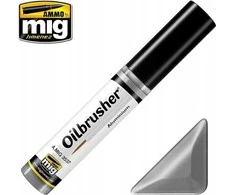 AMMO by MIG Jimenez AMMO MIG Oilbrusher aliejiniai dažai Aliuminis 3537 – metalų sendinimui