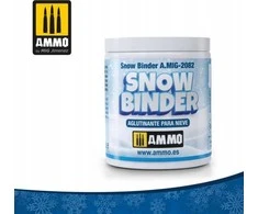 AMMO by MIG Jimenez AMMO MIG Snow Binder sniego rišiklis 100 ml – skaidrus, AMIG2082