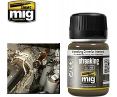 AMMO by MIG Jimenez AMMO MIG Streaking Grime interjerams, šviesiems paviršiams, 35 ml