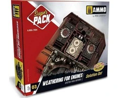 „Vallejo Ammo“: „Super Pack“ – sprendimų rinkinys varikliams