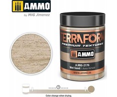 Vallejo Ammo: Terraform Premium Textures – šlapias smėlis
