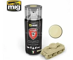 AMMO by MIG Jimenez TITANS HOBBY Bone Baltas matinis akrilinis gruntas 400 ml (116)