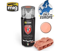 AMMO by MIG Jimenez Titans Hobby kūno atspalvio matinis aerozolinis gruntas 400 ml, plastikui ir metalui