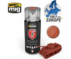 AMMO by MIG Jimenez Titans Hobby akrilinis matinis gruntas rūdžių spalvos 400 ml purškiamas