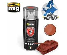 AMMO by MIG Jimenez Titans Hobby akrilinis matinis gruntas rūdžių spalvos 400 ml purškiamas