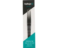 Vallejo : B02990 - Detail - Definition Set - Synth (4/0, 3/0, 2/0)
