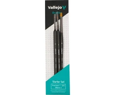 Vallejo : B03990 - Šepetėlių pradinis rinkinys