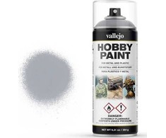 Vallejo Modeling Paint Fantasy Color Sidabrinis Vallejo Universal Purškiklis