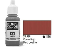 Vallejo Farba Nr136 Raudona Leather 17ml 70818