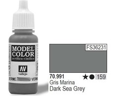 Vallejo Color Nr159 tamsiai jūros pilka 17ml - 70991