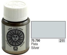 Vallejo Farba Nr211 Sidabrinis 35ml - 70790