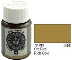 Vallejo Farba Nr214 Rich Gold 35ml - 70793