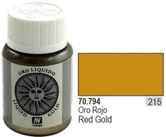 Vallejo Farba Nr215 Raudona Gold 35ml - 70794