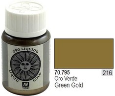 Vallejo Farba Nr216 Žalias Gold 35ml - 70795