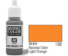 Vallejo Farba Nr22 Light Oranžinis 17ml - 70911