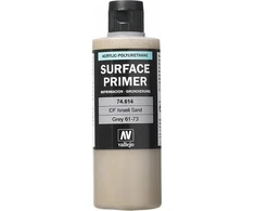 Vallejo IDF Israelí smėlio pilka 61-73 200 ml. Akrilinis gruntas Vallejo Surface Primer universalus
