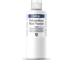 Vallejo Akrilinis poliuretano lakas 200 ml matinis Vallejo universalus