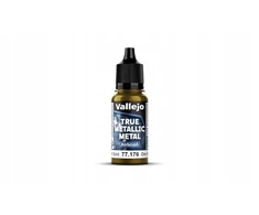Vallejo Materiały modelarskie True Metallic Metal Airbrush Greenish Gold (2028598)