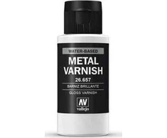 Vallejo Metal Color 26.657 Blizgus metalo lakas Vallejo universalus