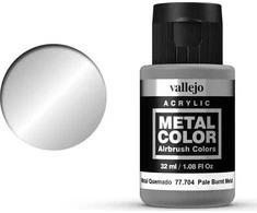 Vallejo metalo spalva 77704 Blyškiai degęs metalas Vallejo universalus