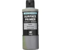 Vallejo NATO Žalias 200 ml. Vallejo Surface Primer universalus akrilinis gruntas