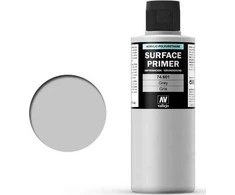 Vallejo Pilkas 200 ml. Vallejo Surface Primer universalus akrilo gruntas