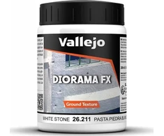 Vallejo Vallejo: 26.211 – Diorama FX – Grunto tekstūros – Baltas akmuo (200 ml)