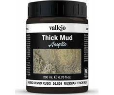 Vallejo Vallejo: 26.808 - Diorama FX - Tirštas purvas - Rusiškas purvas (200 ml)