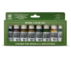 Vallejo : 70.108 - Model Color rinkinys - Tankų spalvos (8 x 18 ml)