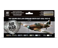 Vallejo Vallejo: 71.146 - Model Air - Air War - RAF Colors - Seac 1942-1945 - Air Command South East Asia (8x18 ml)