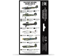 Vallejo Vallejo: 71.147 - Model Air - Air War - FAA spalvos - Fleet Air Arm 1939-1945 (8x18 ml)