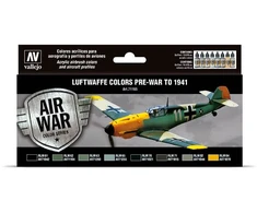 Vallejo Vallejo: 71.165 - Model Air - Oro karas - Liuftvafės spalvos - Prieškaris iki 1941 m. (8x18 ml)