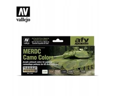 Vallejo Vallejo: 71.202 – Model Air – AFV – MERDC maskuojamosios spalvos (8x18 ml)