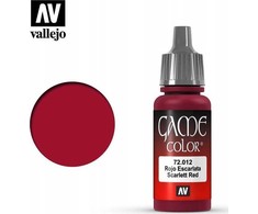 Vallejo : 72.012 - Game Color - Scarlet Raudona (18 ml)