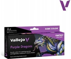 Vallejo Vallejo: 72.194 – Žaidimo spalva – Violetinė Dragons (8x18 ml)