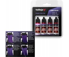 Vallejo : 72.382 - Game Color - Violetinės spalvos rinkinys 4 x (18 ml)