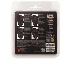 Vallejo Vallejo: 72.393 - Žaidimo spalva - Juoda spalvų rinkinys (4 x 18 ml)
