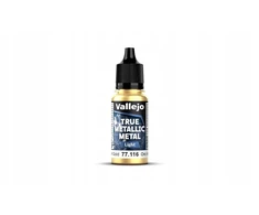 Vallejo Vallejo: 77.116 - True Metallic Metal - Light - Greenish Gold (18 ml)