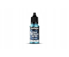 Vallejo Vallejo: 77.172 - True Metallic Metal - Airbrush - Hydra Turquoise (18 ml)