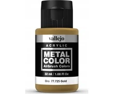 Vallejo Vallejo: 77.725 – Metalo spalva – Auksinis (32 ml)